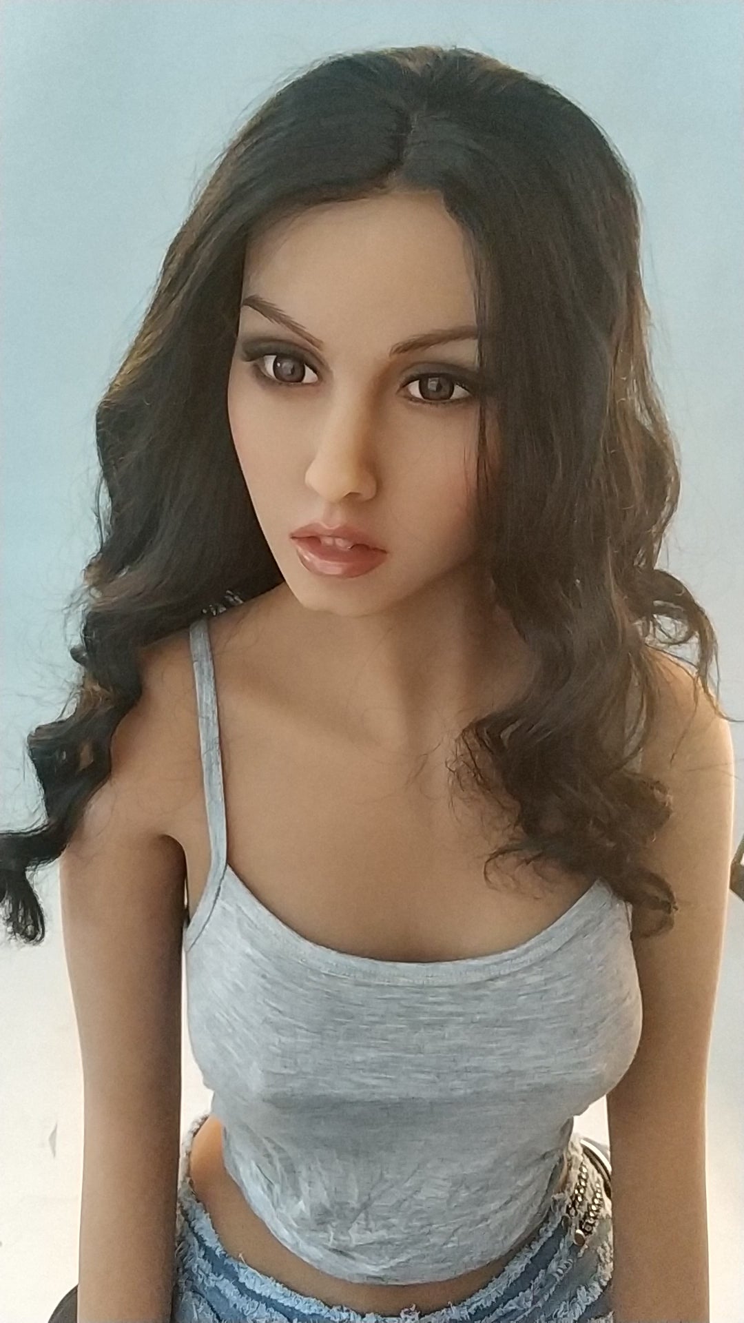 Sexy small breast and small buttocks simulation doll